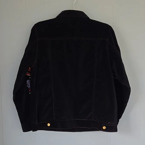 Bob Mackie Wearable Art Jacket Size Small - Picture 4 of 4